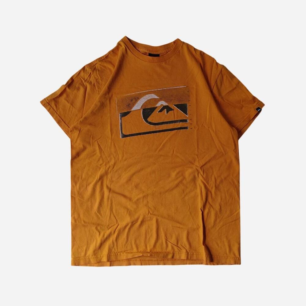 00s Yellow Quiksilver T-shirt